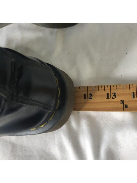 Dr. Martens Boots Men 10 Black Leather 1460 Combat AirWair Grunge Rock Punk Goth main image 12